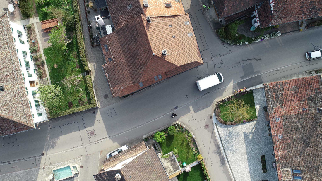 Fotos Orthofoto. Planung Strassen- und Werkleitungssanierung. ING PLUS