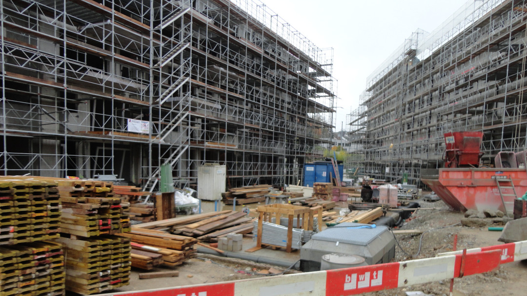 Winterthur. Etzbergpark Rohbau. ING PLUS