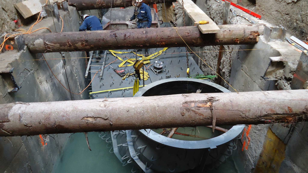 Winterthur. Vermessung Turbinen Rückbau. ING PLUS