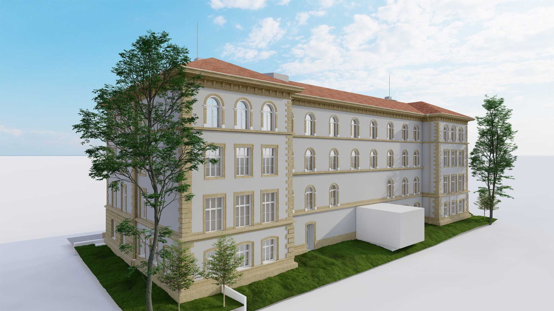 Fotos Winterthur. ZHAW Campus als 3D-Modell. ING PLUS