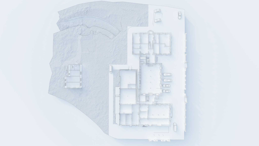 Frauenfeld. Gebäudevermessung Walzmühlehaus. Grundriss. ING PLUS